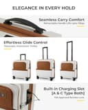 EUME Overnighter Pro Luggage Trolley 18 inch, German Bayer Polycarbonate view 8