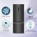 Haier 325L 3 Star Bottom Mount Triple Inverter Double Door Refrigerator view 3