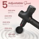 Portronics Zeno B Percussion Gun Massager with Detachable Handle view 5