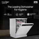 IFB 14 Place Settings Freestanding Dishwasher (Neptune FX14, White) view 4