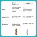 The Better Home Copper Water Bottle 950ml - Foliage view 5