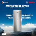 Bosch 368L 2 Star Inverter 6-in-1 Convertible Double Door Refrigerator with Water Dispenser (CTC39S22AI, 2026) view 2