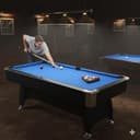VINEX Stylus Pool Table 7 ft view 2