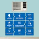 Blue Star 1 Ton 3 Star Fixed Speed Window AC (WFE312L) view 2