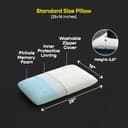 SleepyCat Orthopaedic Memory Foam Pillow view 6