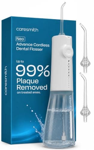 Caresmith Neo Cordless Oral Flosser (24 Settings, 300ml)