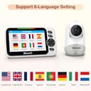 Blemil BL9052 5" Video Baby Monitor view 3