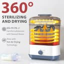 HealthSense Baby Bottle Sterilizer and Dryer view 3