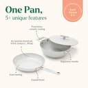 Ember Arcilla 2-Piece Set (Fry Pan + Kadai) view 2