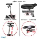 Propel HDA 67i Dual Action Exercise Cycle view 6