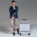 THE CLOWNFISH Jetsetter Series Carry-On Polycarbonate Hard Case, 47 cm view 2