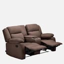 Duroflex Avalon Twin 2 Seater Fabric Manual Recliner Sofa view 7