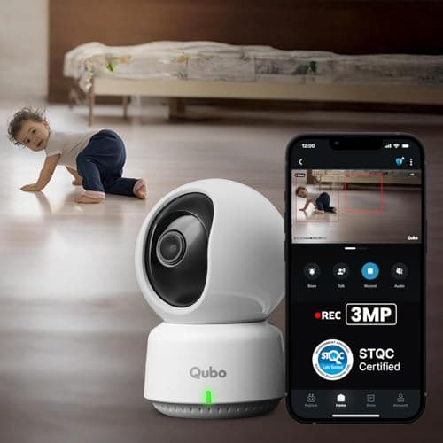 Qubo Smart 360° 3MP Baby Monitor