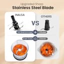 INALSA Bullet Inox 450W Electric Chopper view 4