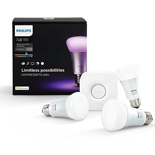 Philips Hue Starter Kit (3 Bulbs + Bridge)
