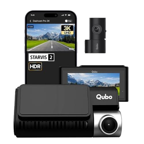 Qubo Dashcam Pro 3K STARVIS 2 Dual