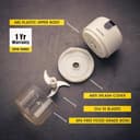 InstaCuppa Rechargeable Mini Electric Chopper view 3