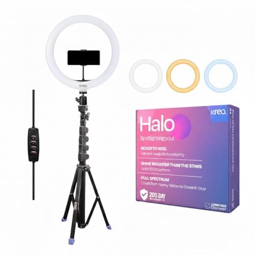 Kreo 12″ Ring Light with Tripod