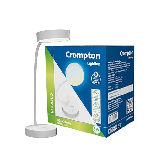 Crompton Deskmate 5W USB Rechargeable LED Lamp
