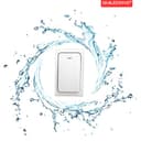 SMILEDRIVE Battery-Free Kinetic Doorbell (110dB) view 3