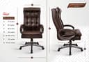 ROSE Diana Leatherette High Back Executive Chair view 2