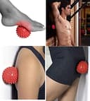 Bodylastics 45cm Foam Roller + Lacrosse & Spike Ball view 6