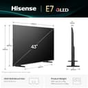 Hisense 43E7Q 4K QLED Smart TV view 9