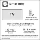 LG UA82 55' (4K Smart webOS 2026) view 6