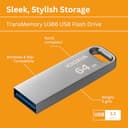 KIOXIA TransMemory U366 64GB USB 3.2 view 2