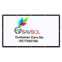 SAVSOL Portable 120' Screen (8x6 Ft, 4:3) view 4