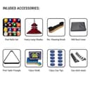 JBB Championship Model 4x8 ft Pool Table view 5