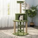 FURRLOVERS 47' Multi-Level Tower Green view 4