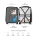 Urban Jungle by Safari 55cm Polycarbonate Cabin Trolley with USB view 4