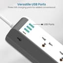 Portronics Power Plate 14 (10 Sockets + 25W USB-C PD) view 3
