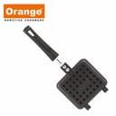 Orange Non-Stick Gas Waffle Maker view 2