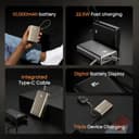 Noise 10000mAh Power Bank with Built-in Type-C Cable view 3