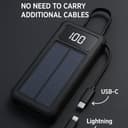 Unicornglazz 20000mAh Solar Power Bank view 3