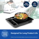 Philips HD4934 1300W Induction Cooktop view 3