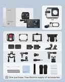 Wolfang GA100 4K Action Camera view 7