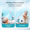 AGARO Prima 2-in-1 Hair & Face Steamer view 5
