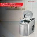 Carysil Joy Portable Compact Countertop Ice Maker view 2