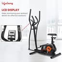 Lifelong Elliptical Cross Trainer with LCD Display view 2