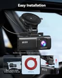REDTIGER F7NP [2026 Edition] 4K Dual Channel Dash Cam view 8