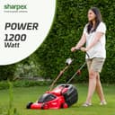 Sharpex Electric Lawn Mower 1200W 12-Inch Blade view 3
