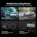 Qubo Dashcam Pro 3K STARVIS 2 Dual view 6