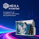 Haier 1.5 Ton 4 Star Wi-Fi HEXA Inverter Split AC (HSA18KU-RAI4NB-I) view 9