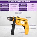 Asian Paints 550W Professional Impact Drill Kit (88 Pcs) view 2