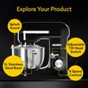 AGARO Royal Stand Mixer 1000W view 4
