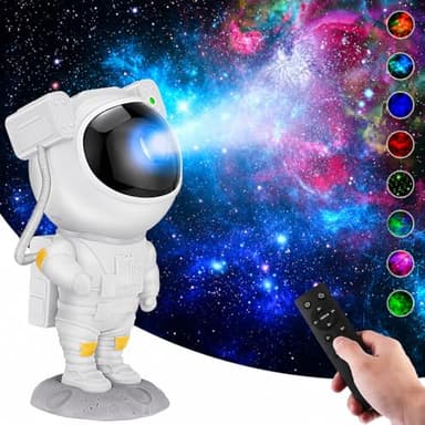 Astronaut Galaxy Projector Night Light