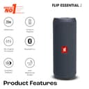 JBL Flip Essential 2 Wireless Portable Bluetooth Speaker view 2